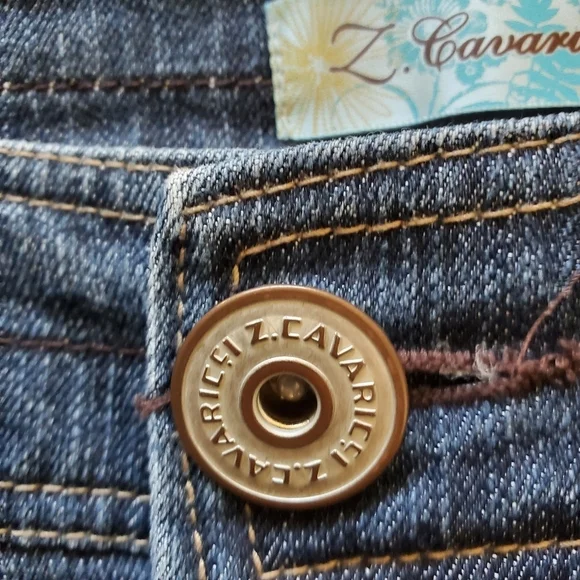 Z. Cavaricci Denim Jeans.  Size 6 - Picture 5 of 6
